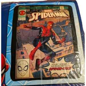 Marvel Spider-Man Fleece Blanket 45x60 Comic Cover Design New in Package